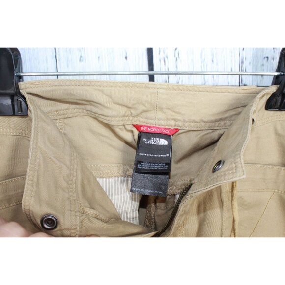 The North Face Women's Nobel Stretch Roll Up Leg Outdoor Pants Brown Size 2 - Picture 7 of 12